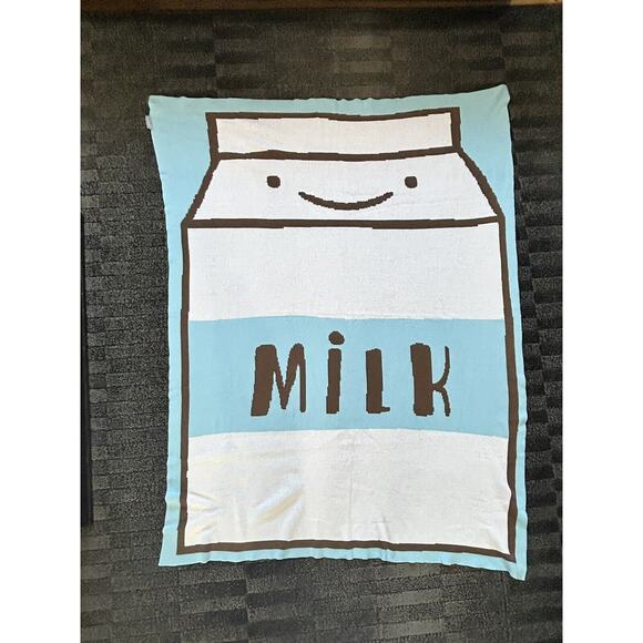 Land Of Nod Milk + Cookies Twin Size 4pc Bedding Set‎ 100% Organic Cotton - Picture 5 of 7